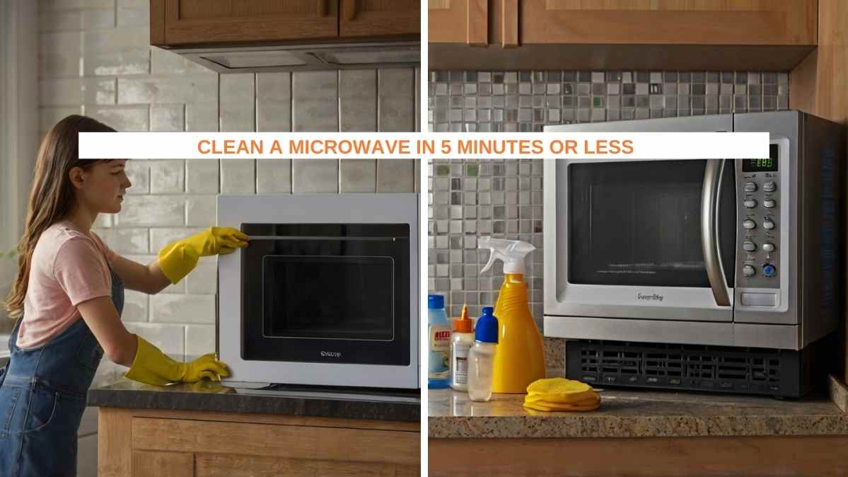 The Best Guide to Clean a Microwave In 5 Minutes or Less