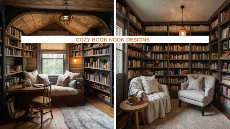 20 Cozy Book Nook Designs for Your Perfect Reading Escape