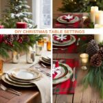 27 Stunning DIY Christmas Table Settings to Wow Your Guests