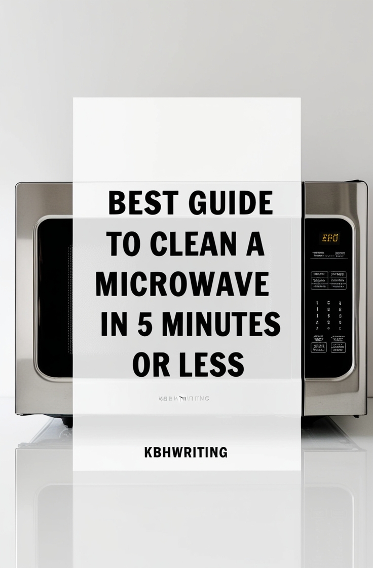 The Best Guide to Clean a Microwave In 5 Minutes or Less