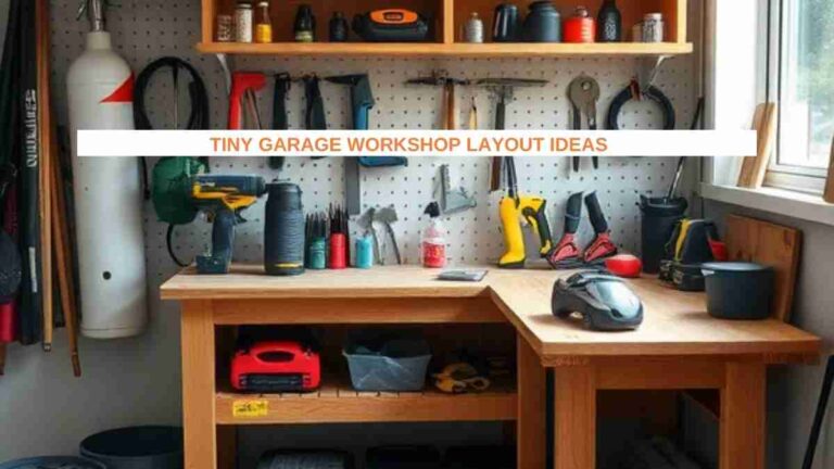 20 Tiny Garage Workshop Layout Ideas