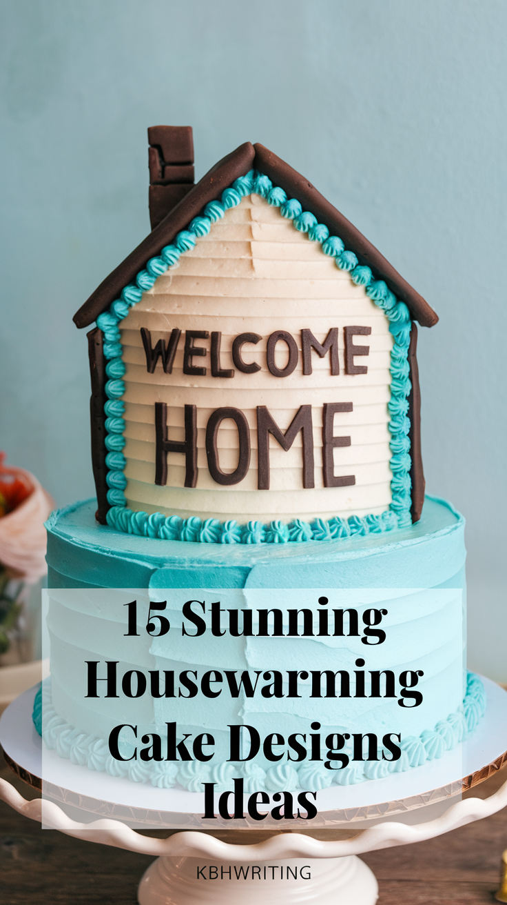 15 Housewarming Cake Designs to Celebrate Your New Home