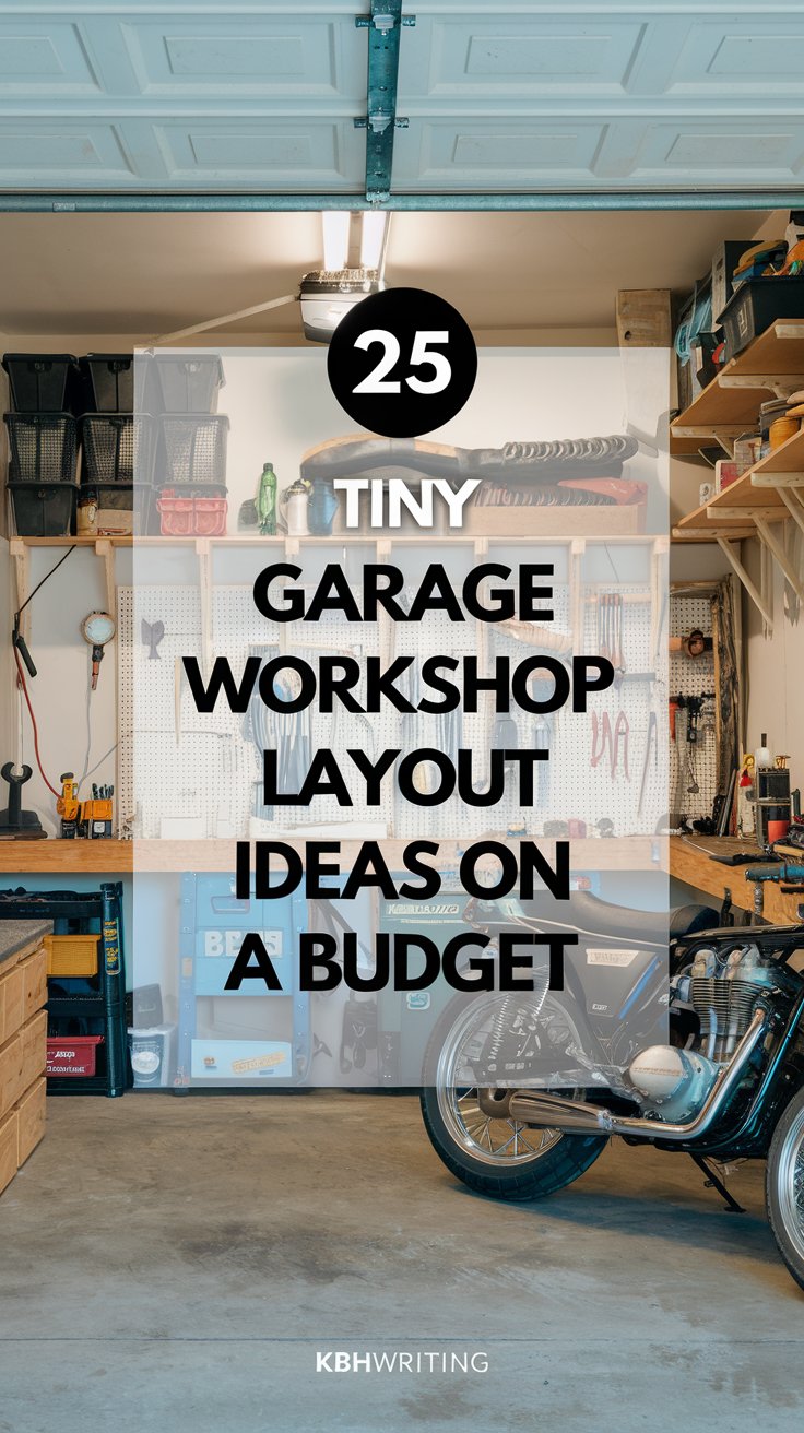 20 Tiny Garage Workshop Layout Ideas