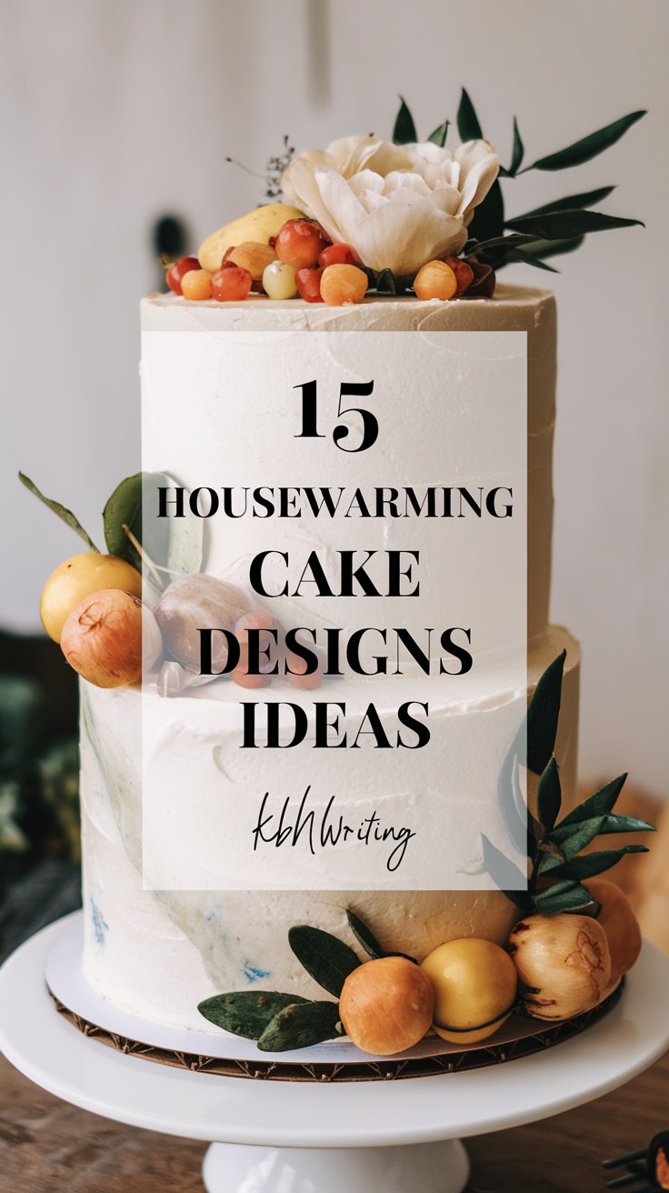 15 Housewarming Cake Designs to Celebrate Your New Home