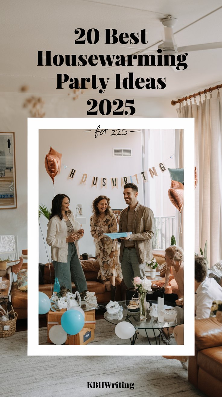 20 Creative Housewarming Party Ideas Perfect For 2025