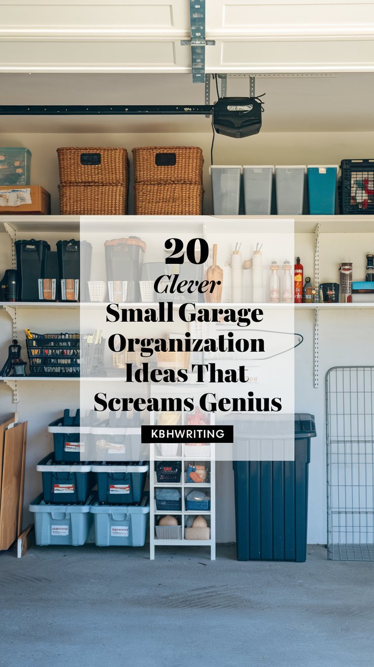 20 Efficient Small Garage Organization Ideas