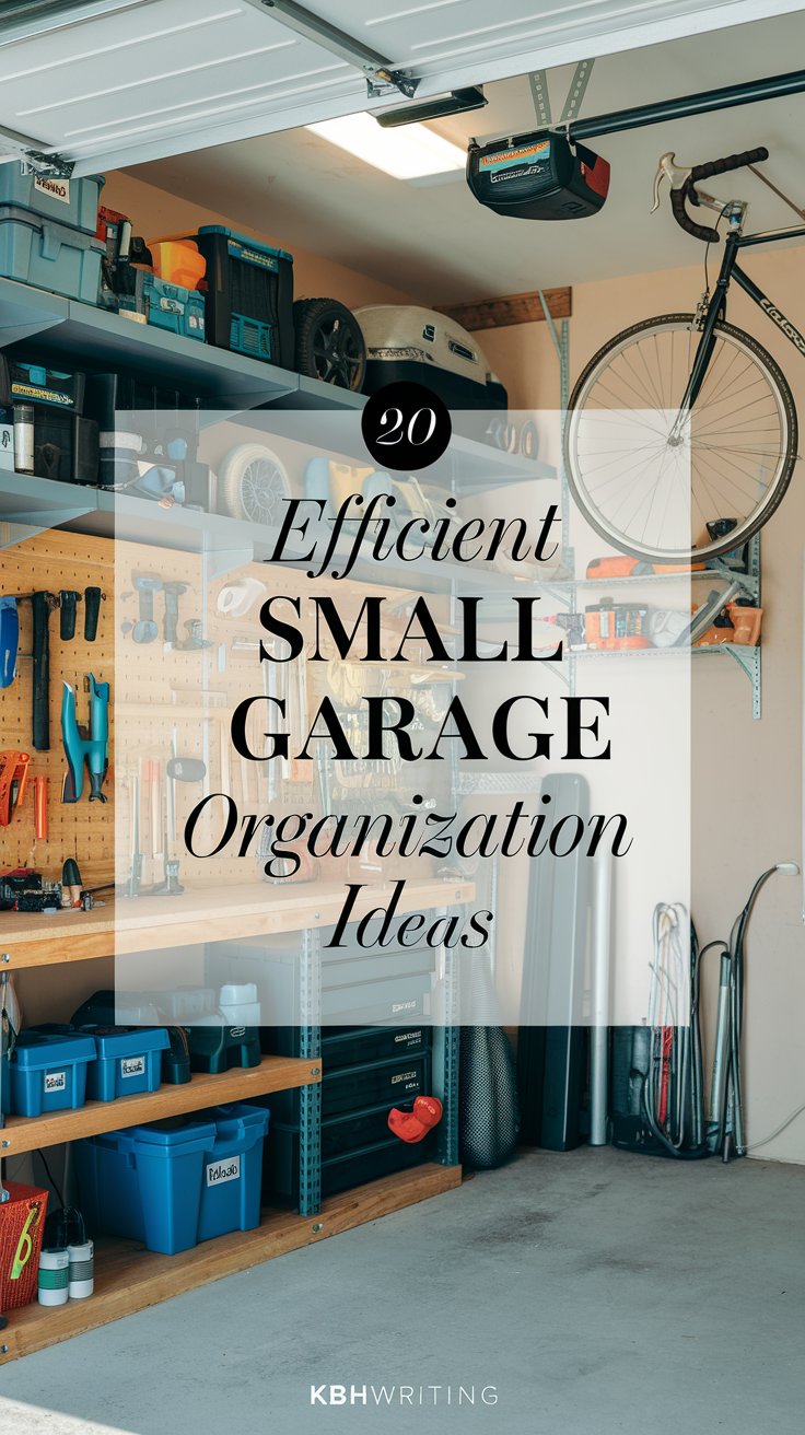 20 Efficient Small Garage Organization Ideas