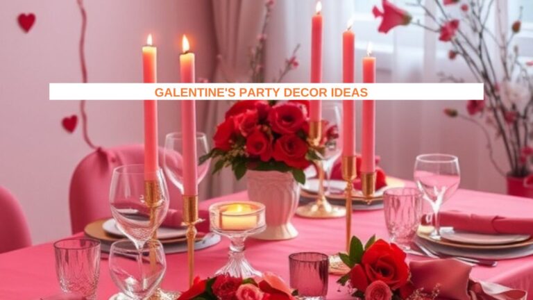 24 Fun and Fabulous Galentine’s Party Decor Ideas