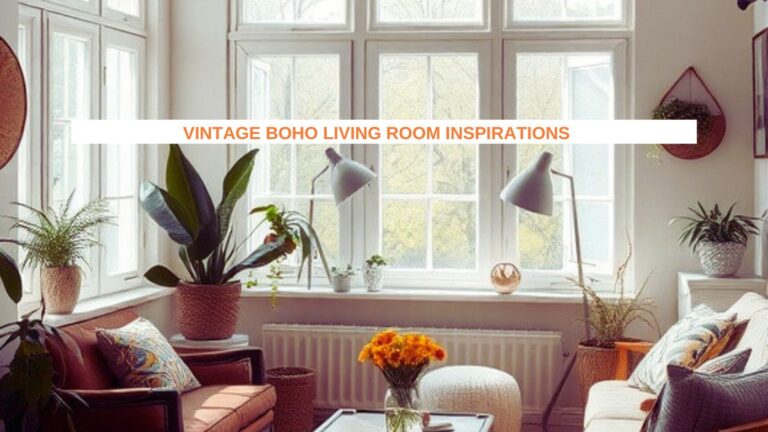 26 Vintage Boho Living Room Inspirations For 2025