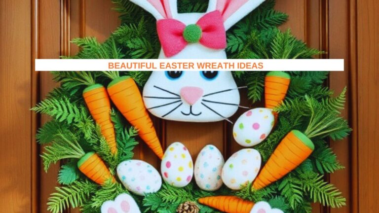 25 Beautiful Easter Wreath Ideas for Your Front Door