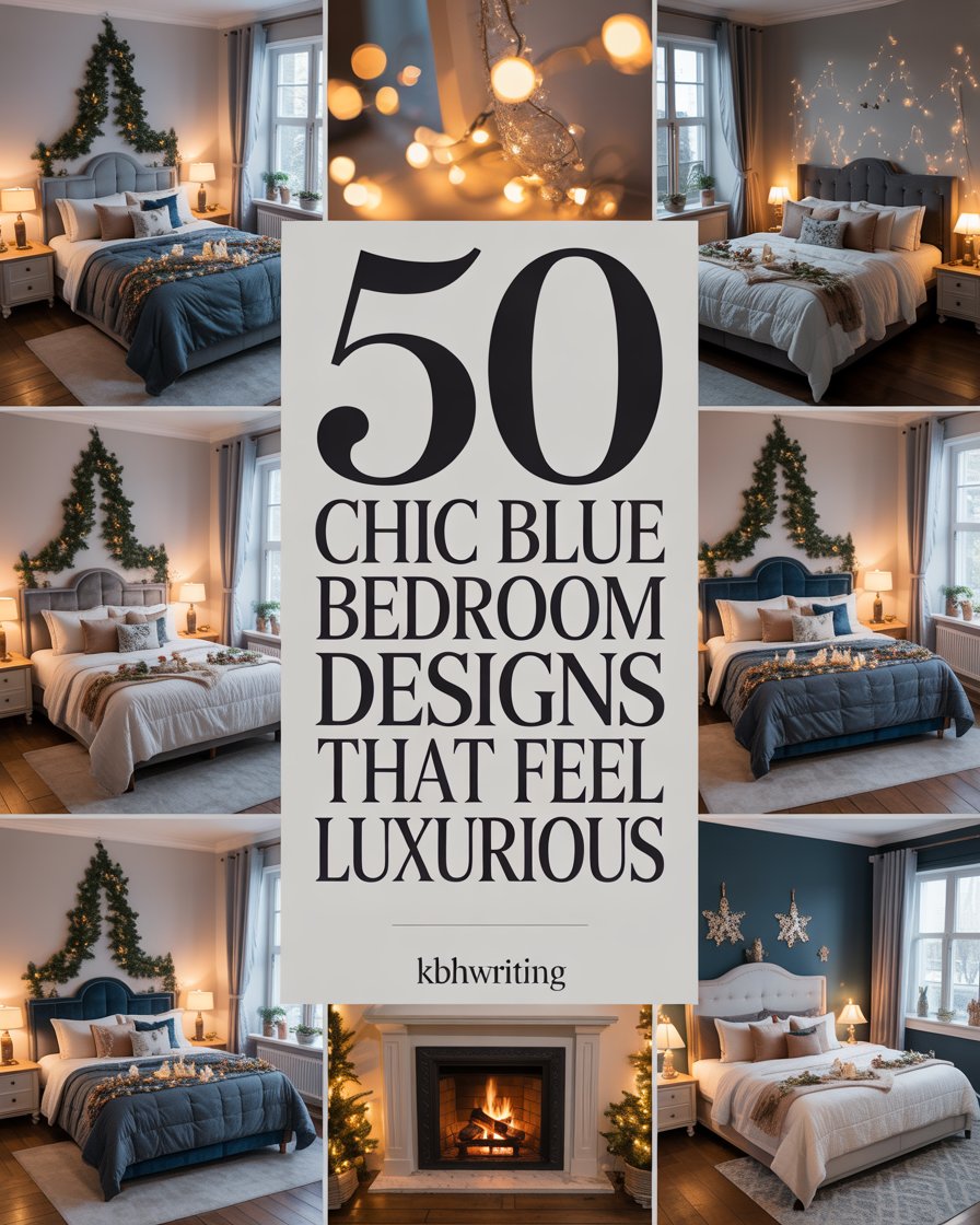 Create a Serene Haven with These 20 Elegant Blue Bedroom Ideas