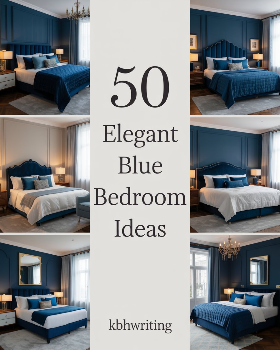 Create a Serene Haven with These 20 Elegant Blue Bedroom Ideas