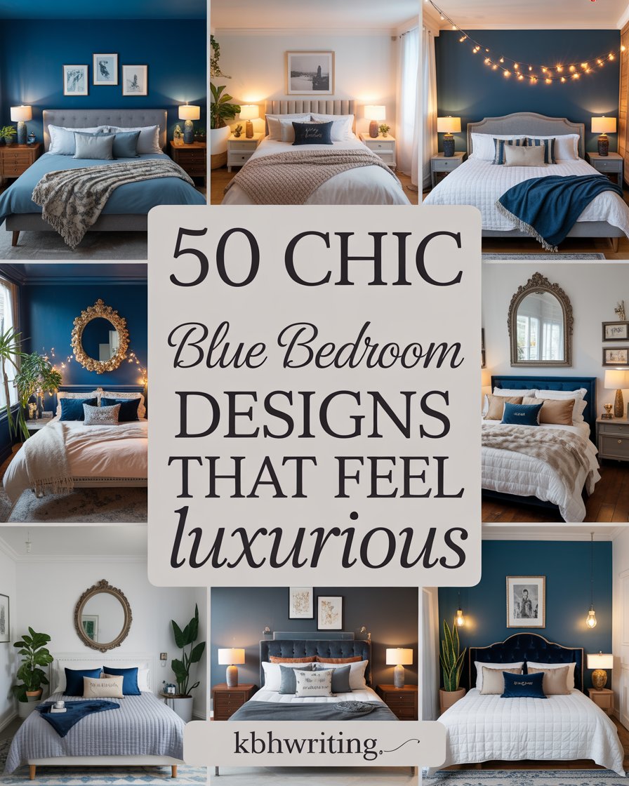 Create a Serene Haven with These 20 Elegant Blue Bedroom Ideas