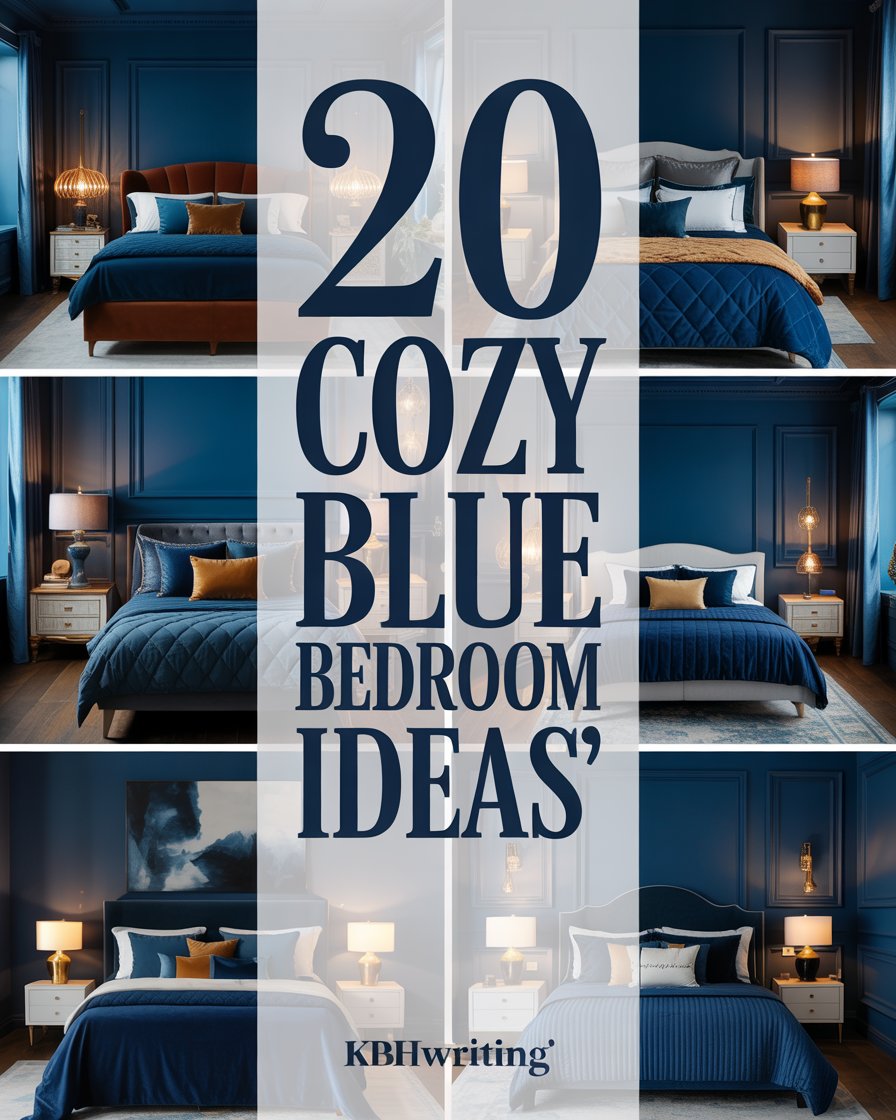 Create a Serene Haven with These 20 Elegant Blue Bedroom Ideas
