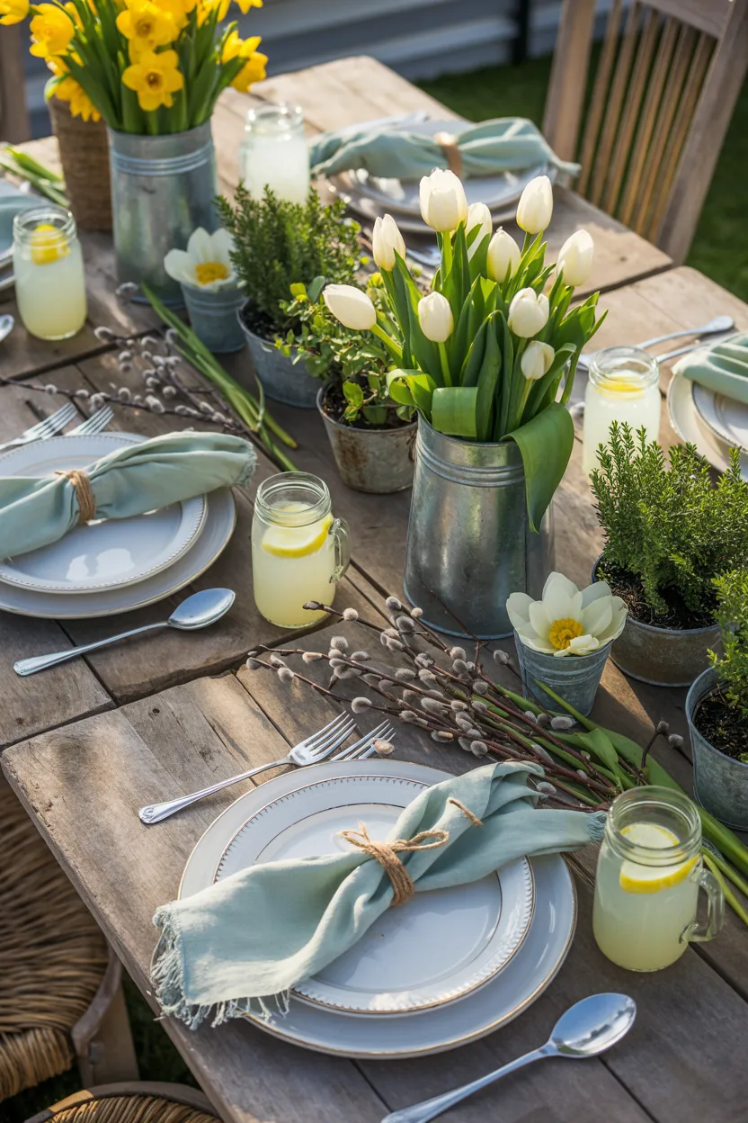 Spring Farmhouse Tablescapes: Simple Ideas That Feel Fresh and Warm