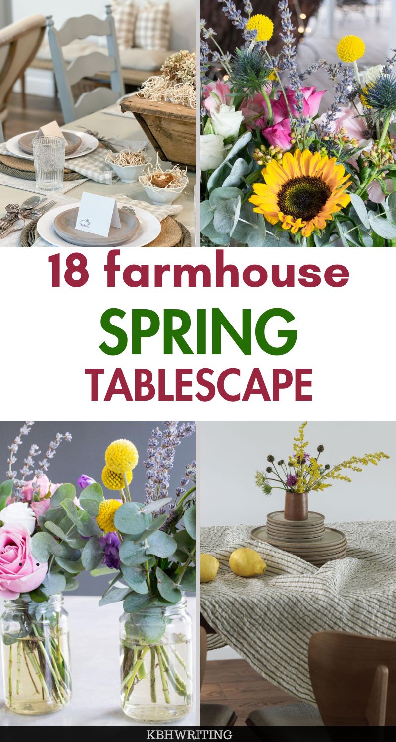 Spring Farmhouse Tablescapes: Simple Ideas That Feel Fresh and Warm