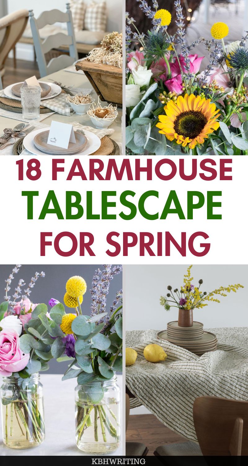 Spring Farmhouse Tablescapes: Simple Ideas That Feel Fresh and Warm