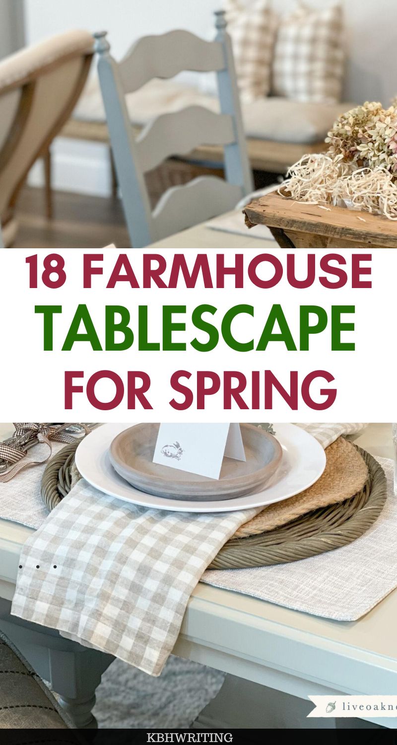 Spring Farmhouse Tablescapes: Simple Ideas That Feel Fresh and Warm
