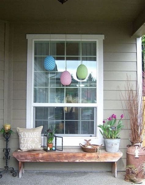 50 Cool Easter Porch Décor Ideas - DigsDigs