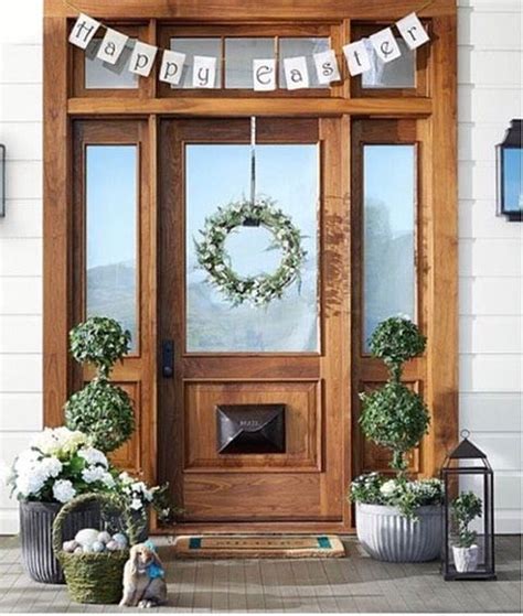 50 Cool Easter Porch Décor Ideas - DigsDigs