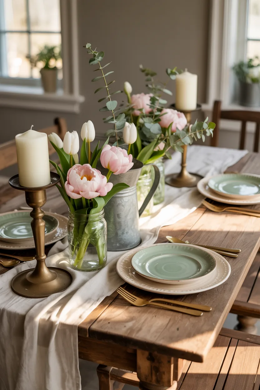 Spring Farmhouse Tablescapes: Simple Ideas That Feel Fresh and Warm