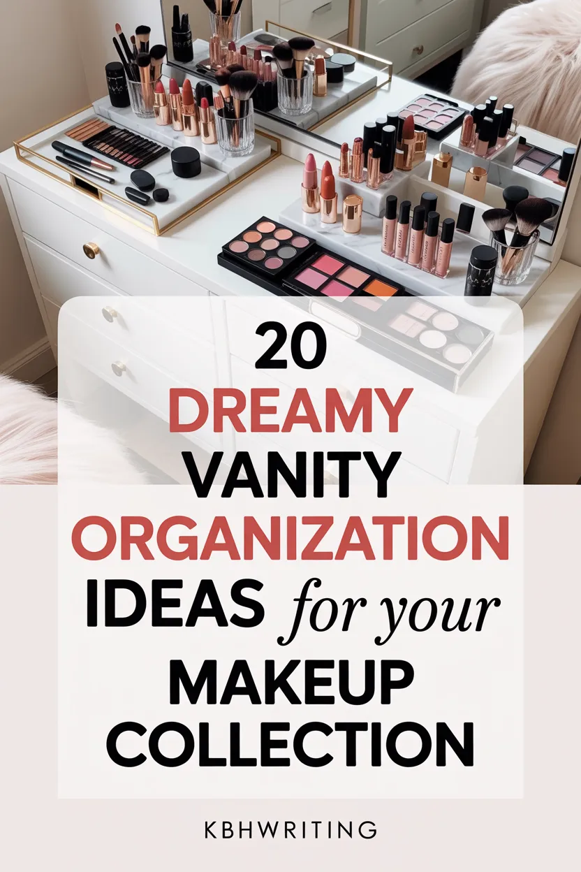 10 Stylish Modern Makeup Organization Ideas for a Clutter-Free Vanity