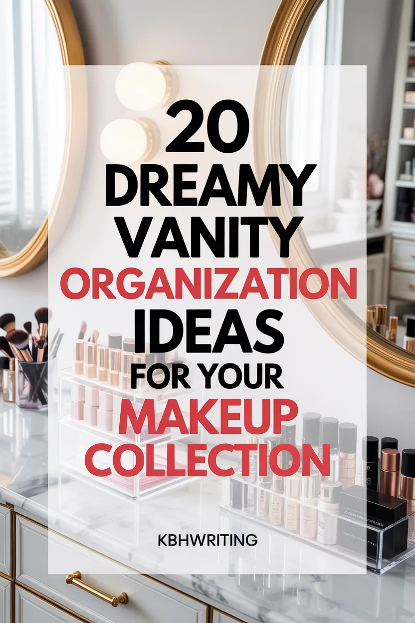 10 Stylish Modern Makeup Organization Ideas for a Clutter-Free Vanity