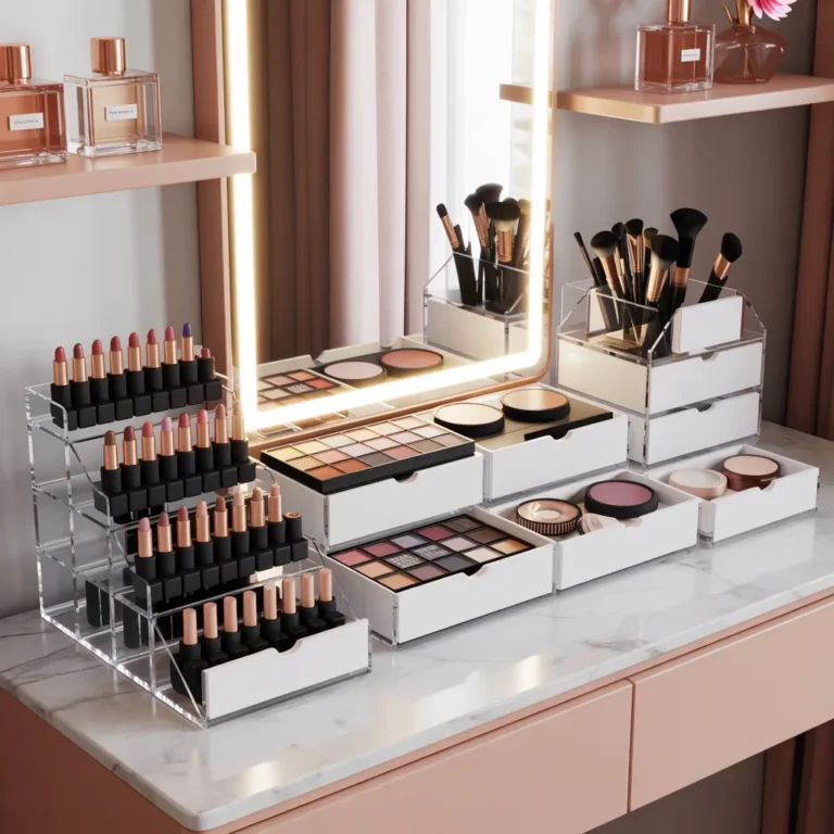 10 Stylish Modern Makeup Organization Ideas for a Clutter-Free Vanity