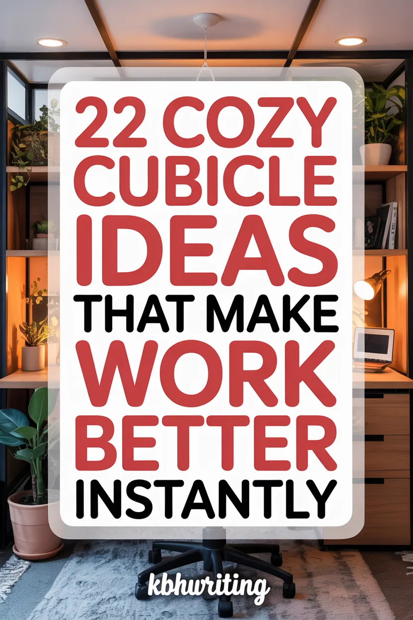 22 Cozy Cubicle Ideas That Make Work Feel Better Instantly