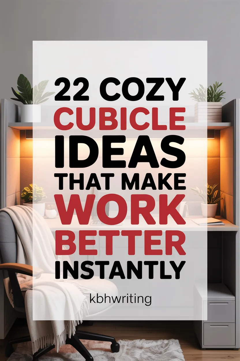 22 Cozy Cubicle Ideas That Make Work Feel Better Instantly