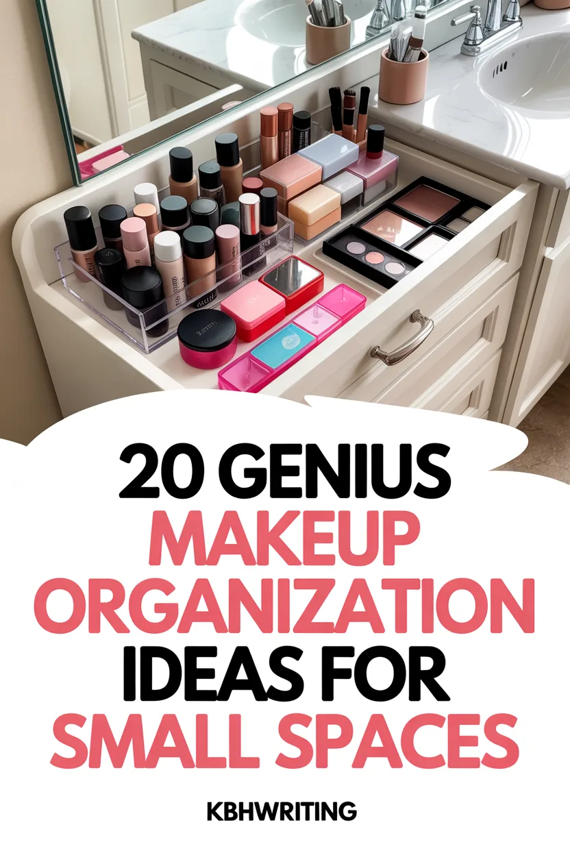 10 Stylish Modern Makeup Organization Ideas for a Clutter-Free Vanity