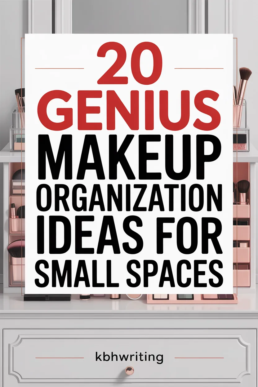 10 Stylish Modern Makeup Organization Ideas for a Clutter-Free Vanity