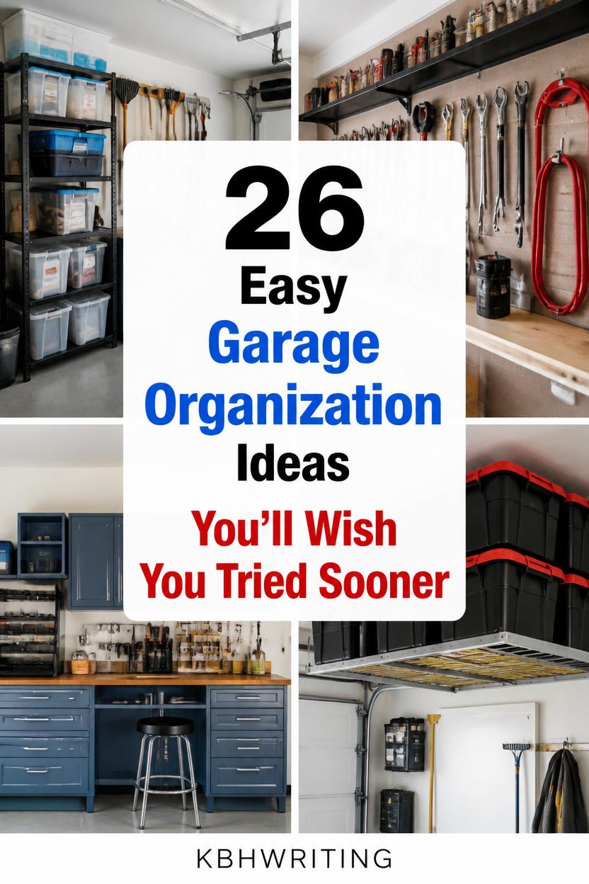 25 Genius Garage Storage Ideas to Keep Everything in Its Place