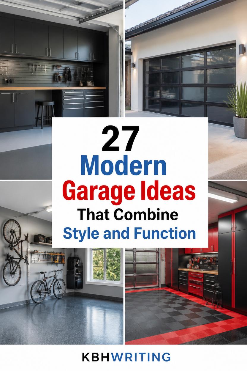 21 Modern Garage Ideas That Combine Style and Function