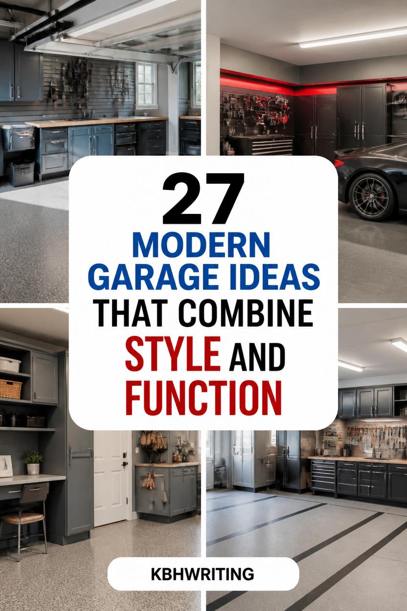 21 Modern Garage Ideas That Combine Style and Function