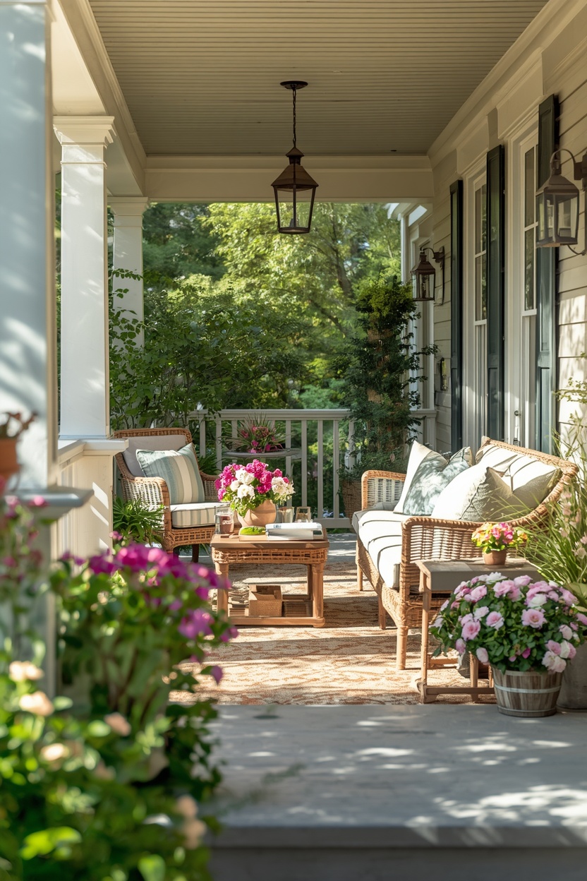 18 Gorgeous Summer Front Porch Décor Ideas to Refresh Your Entryway