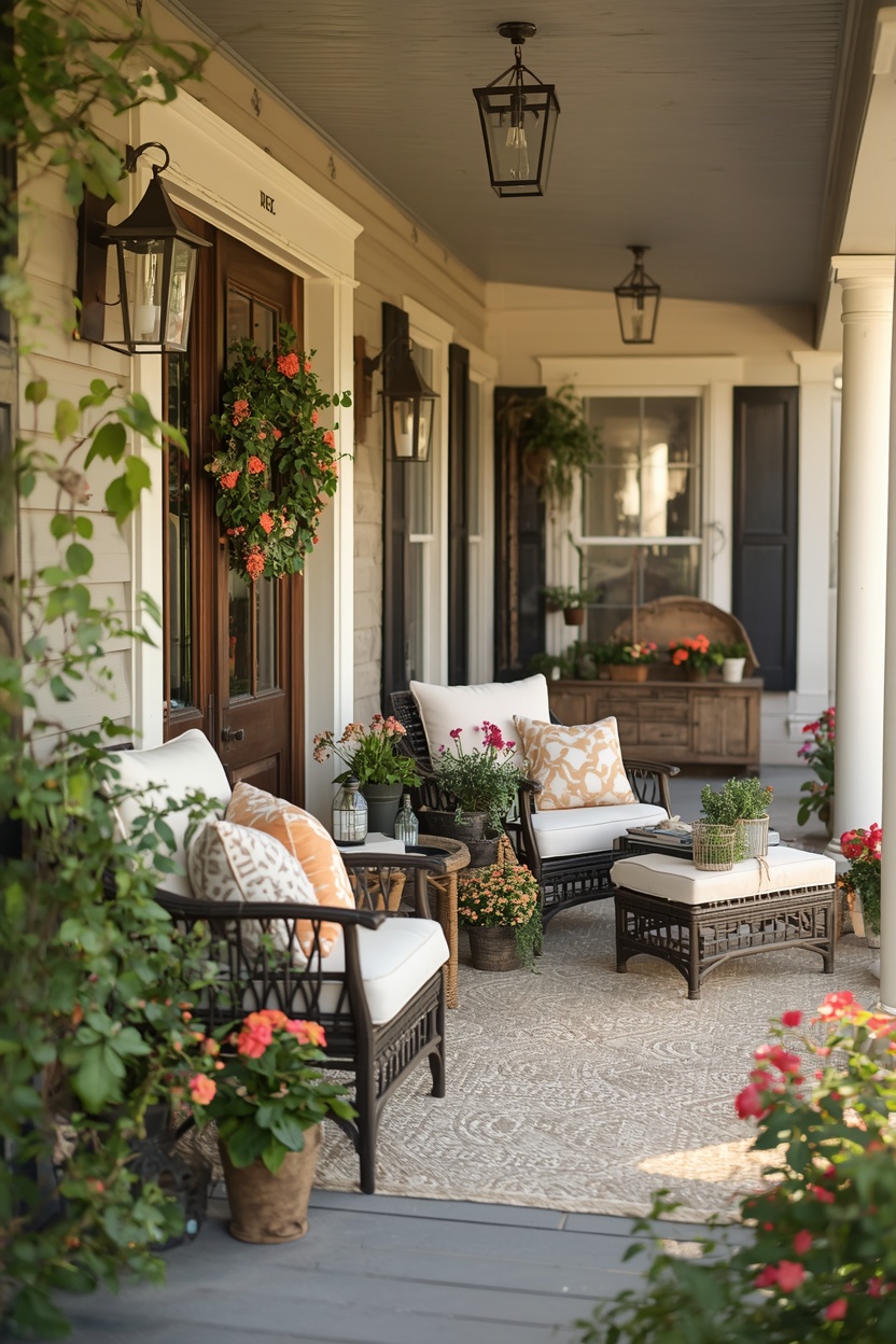 18 Gorgeous Summer Front Porch Décor Ideas to Refresh Your Entryway