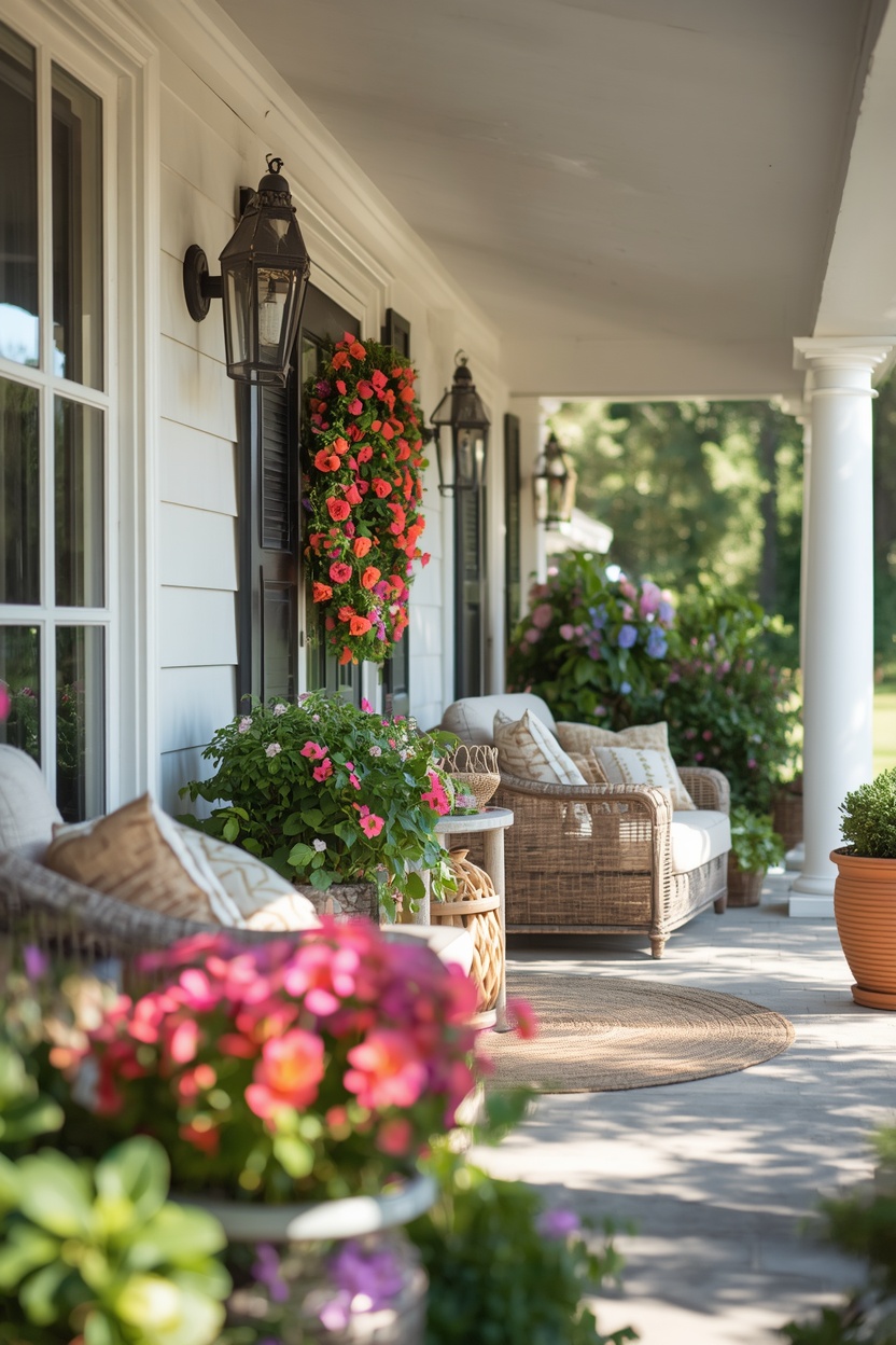 18 Gorgeous Summer Front Porch Décor Ideas to Refresh Your Entryway
