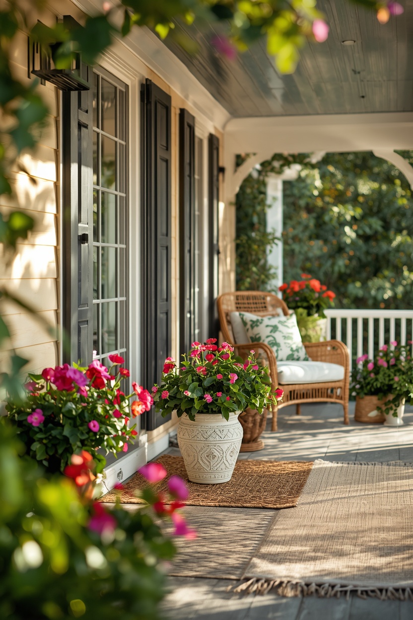 18 Gorgeous Summer Front Porch Décor Ideas to Refresh Your Entryway