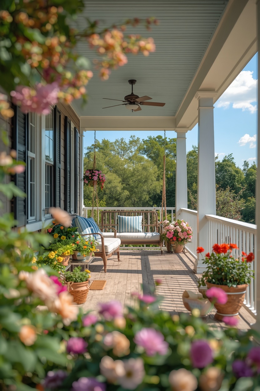 18 Gorgeous Summer Front Porch Décor Ideas to Refresh Your Entryway