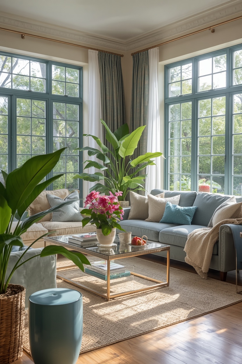 28 Summer Living Room Décor Ideas for a Seasonal Makeover